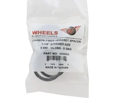 Wheels Manufacturing Carbon Headset Spacers (Gloss Black) (1-1/8