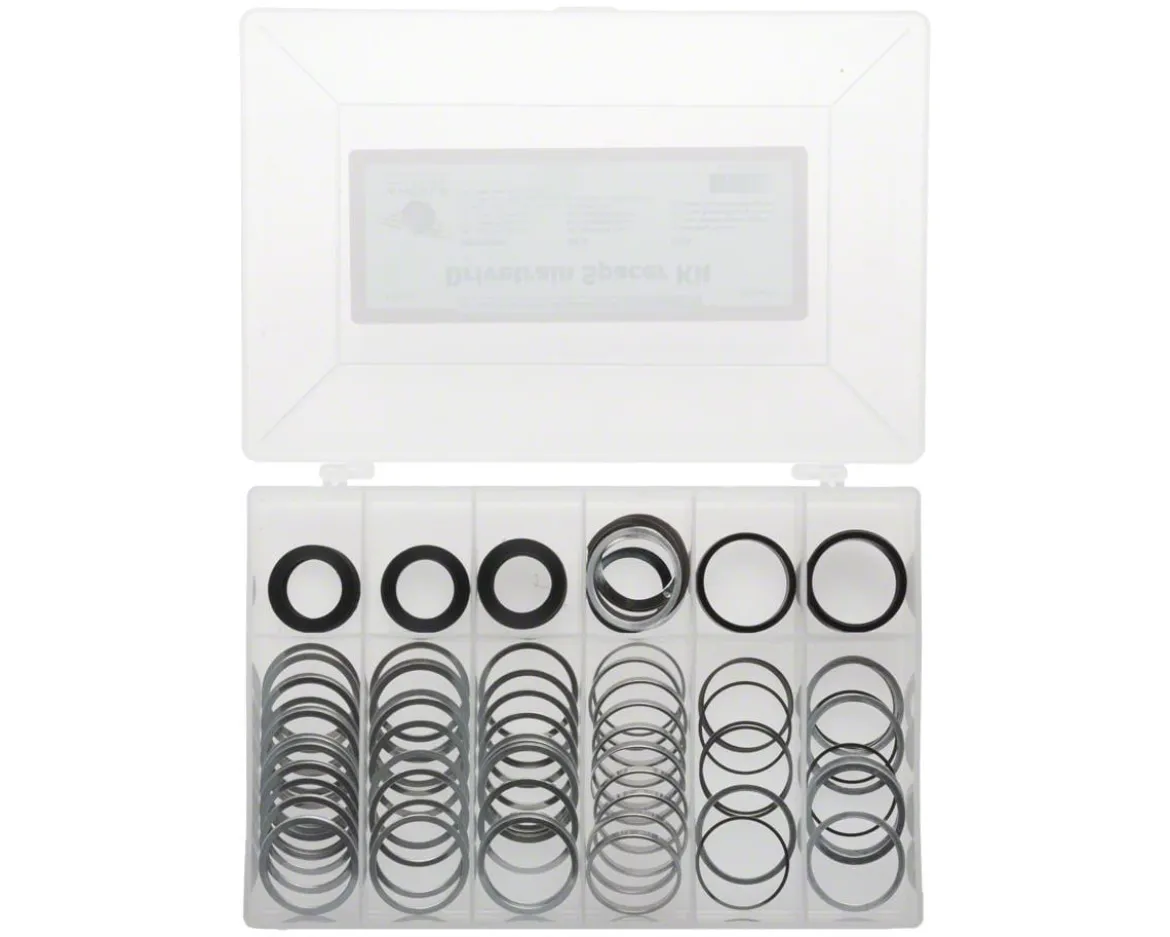 Wheels Manufacturing Drivetrain Spacer Kit (139 Pieces)