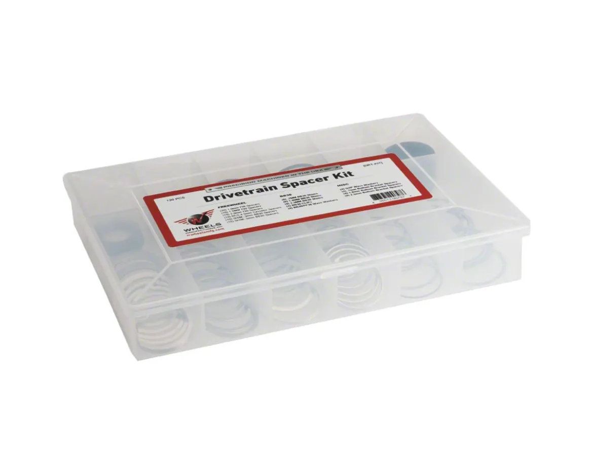 Wheels Manufacturing Drivetrain Spacer Kit (139 Pieces)