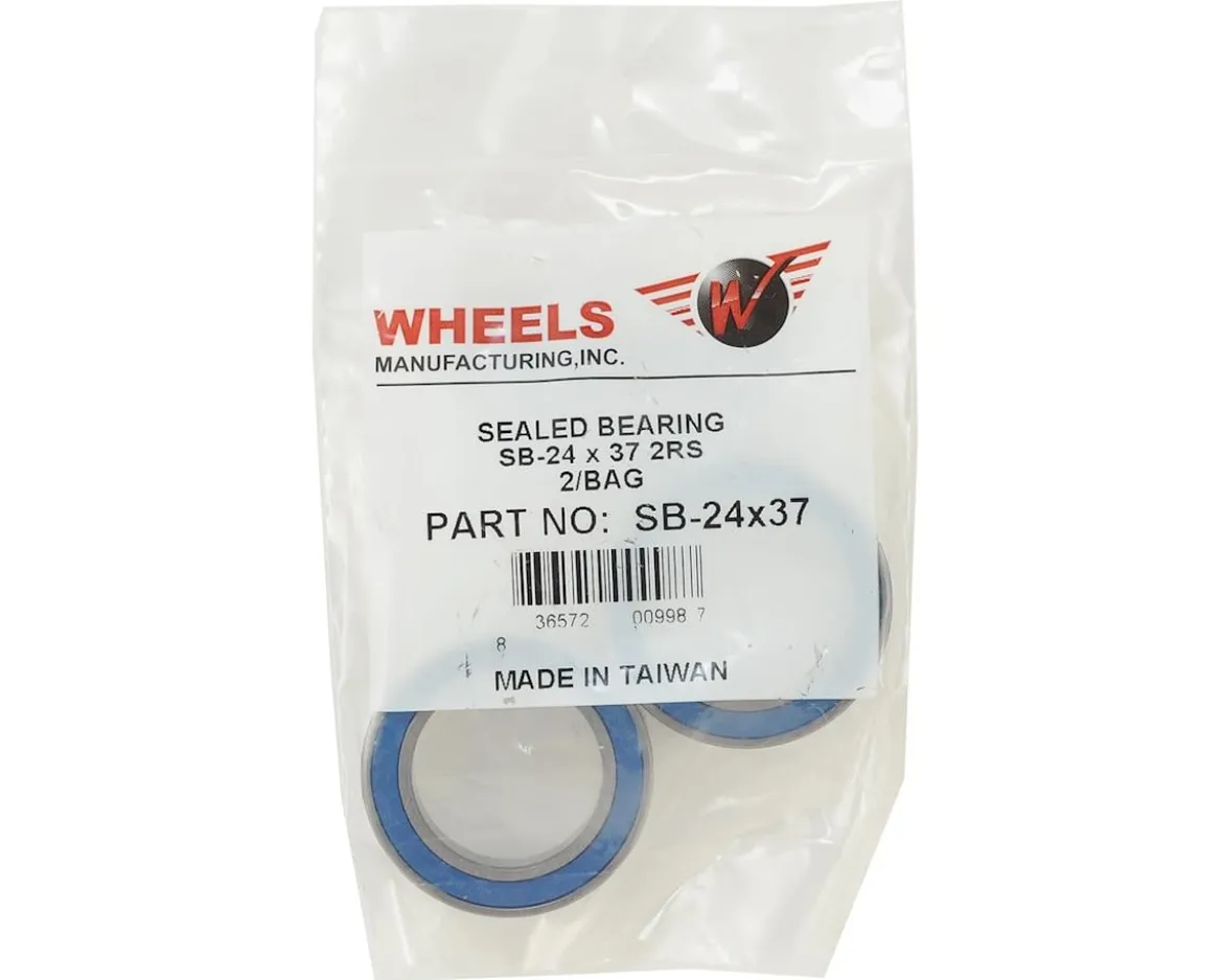 Wheels Manufacturing Enduro 2437 ABEC-3 Sealed Bearing (24 x 37) (Pair)