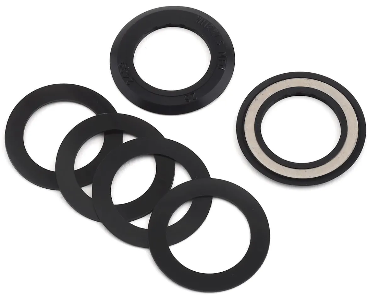 Wheels Manufacturing 24mm Bottom Bracket Spacer Pack (Black)