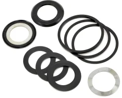 Wheels Manufacturing MTB Bottom Bracket (Black) (BSA) (Angular Contact Bearings) (24mm/Shimano Spindle)