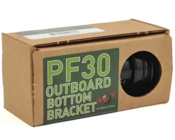 Wheels Manufacturing Outboard Bottom Bracket (Black) (PF30) (68/73mm) (SRAM GXP Spindle) (Angular Contact Bearings)