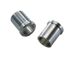 Wheels Manufacturing Schrader to Presta Valve Savers (Silver) (11mm) (Pair)