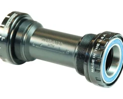 Wheels Manufacturing Threaded External ABEC-3 Bottom Bracket (Black) (BSA) (68/73) (24mm/Shimano Spindle)