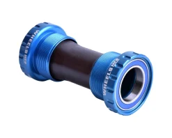 Wheels Manufacturing Threaded External ABEC-3 Bottom Bracket (Teal) (BSA) (68/73) (24mm/Shimano Spindle)
