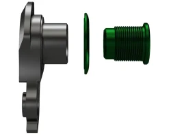 Wheels Manufacturing Universal Derailleur Hanger 487 (Green) (UDH) (For Trek ABP MTB Frames)