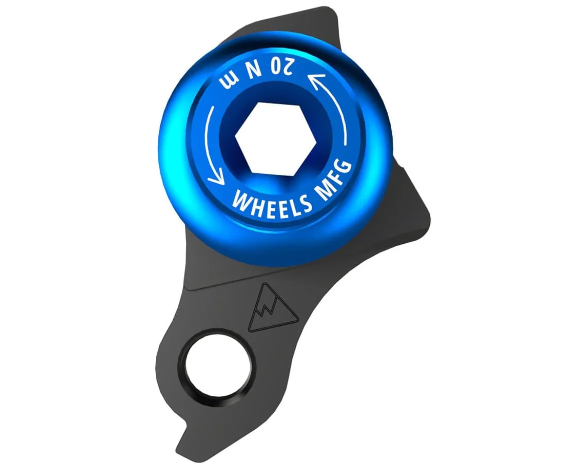 Wheels Manufacturing Universal Derailleur Hanger 487 (Teal) (UDH) (For Trek ABP MTB Frames)