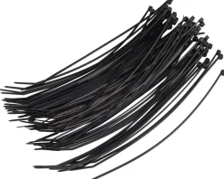 Wheels Manufacturing Zip Ties (Black) (100)
