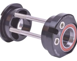Wheels Manufacturing Eccentric Bottom Bracket (Black) (PF30) (24mm Spindle) (Single Speed)