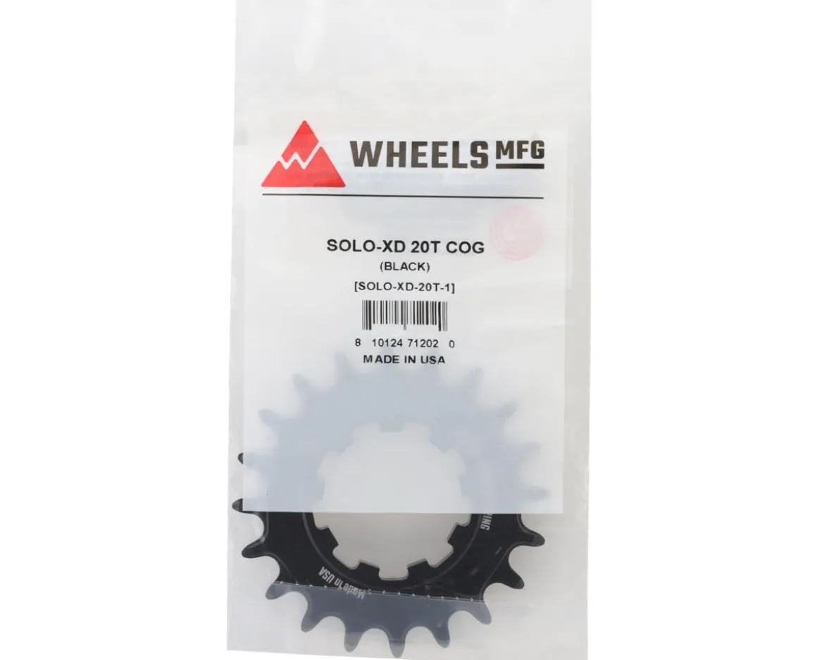 Wheels Manufacturing SOLO-XD Single Speed Cog (Black) (20T)