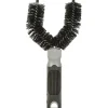 White Lightning Easy Clean Tire Brush, Black