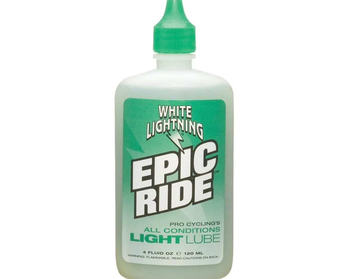 White Lightning Epic Ride Chain Lubricant (Bottle) (4oz)