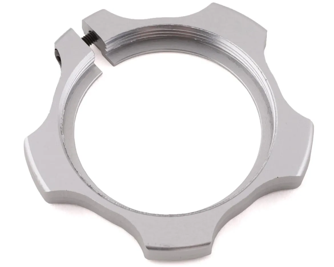 White Industries M/R30 Adjustable Crank Arm Ring (Silver)
