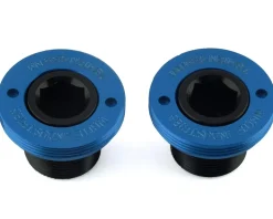 White Industries MR30 Crank Extractor Cap & Bolt Kit (Blue/Black)