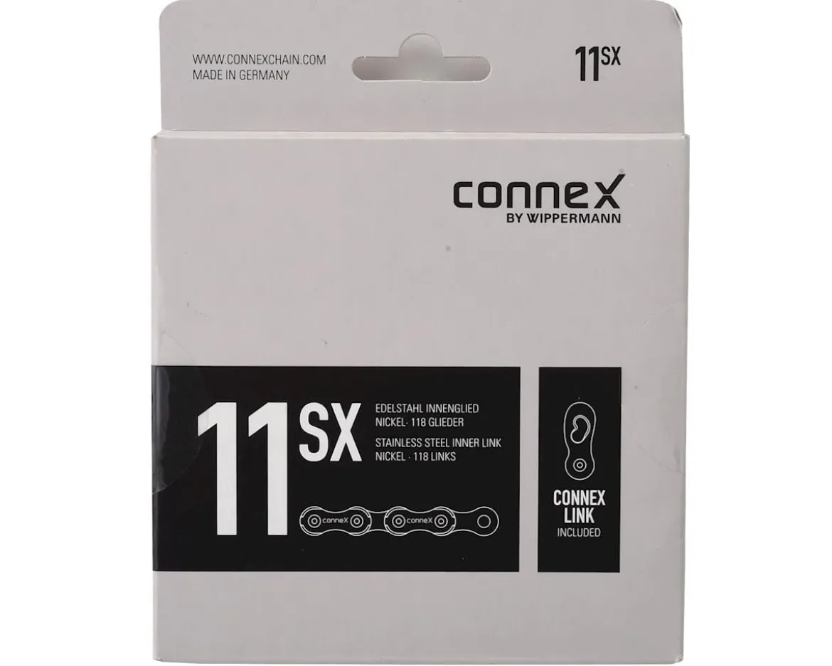 Wippermann Connex 11SX Chain (Silver) (11 Speed) (118 Links)