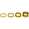 Wolf Tooth Components 1 1/8" Headset Spacer Kit (Gold) (3, 5, 10, 15mm)
