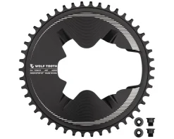 Wolf Tooth Components Aero Direct Mount 1x Chainring (Compatible with Shimano Dura-Ace R9200) (46T)