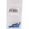Wolf Tooth Components Aluminum Bottle Cage Bolts (Blue) (4-Pack)