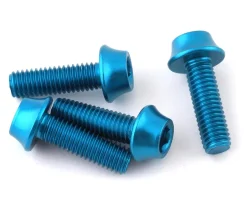 Wolf Tooth Components Aluminum Bottle Cage Bolts (Teal) (4-Pack)