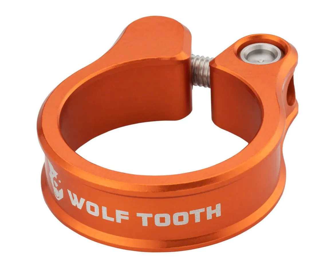 Wolf Tooth Components Anodized Seatpost Clamp (Orange) (29.8mm)