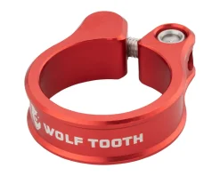 Wolf Tooth Components Anodized Seatpost Clamp (Red) (29.8mm)