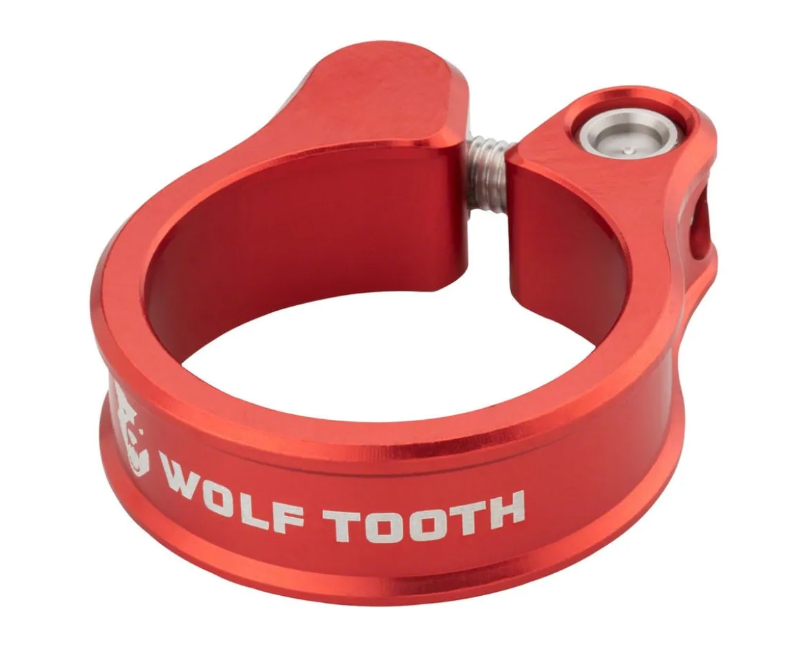 Wolf Tooth Components Anodized Seatpost Clamp (Red) (29.8mm)