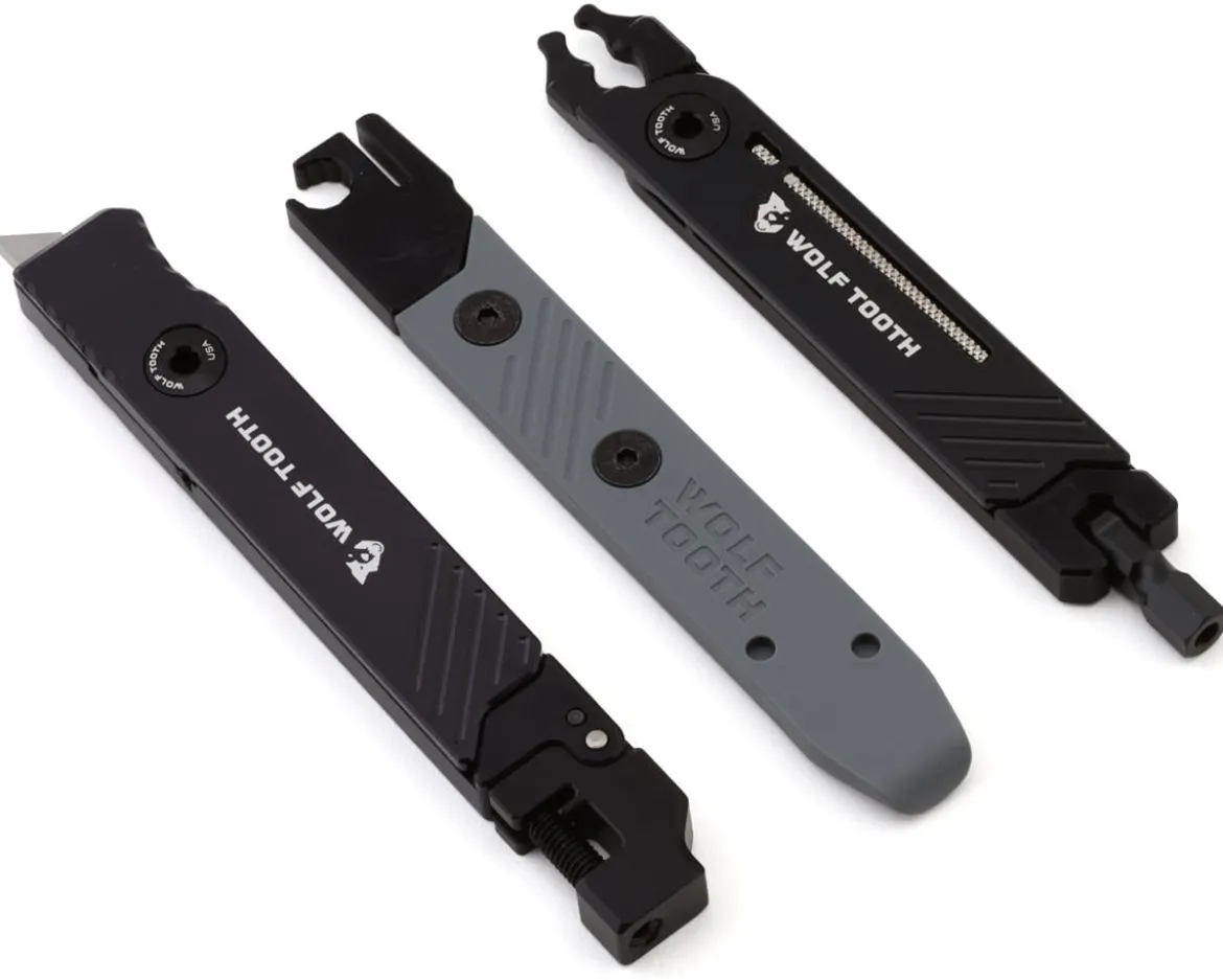Wolf Tooth Components 8-Bit Kit Two Multi-Tool (Black) (21 Functions)