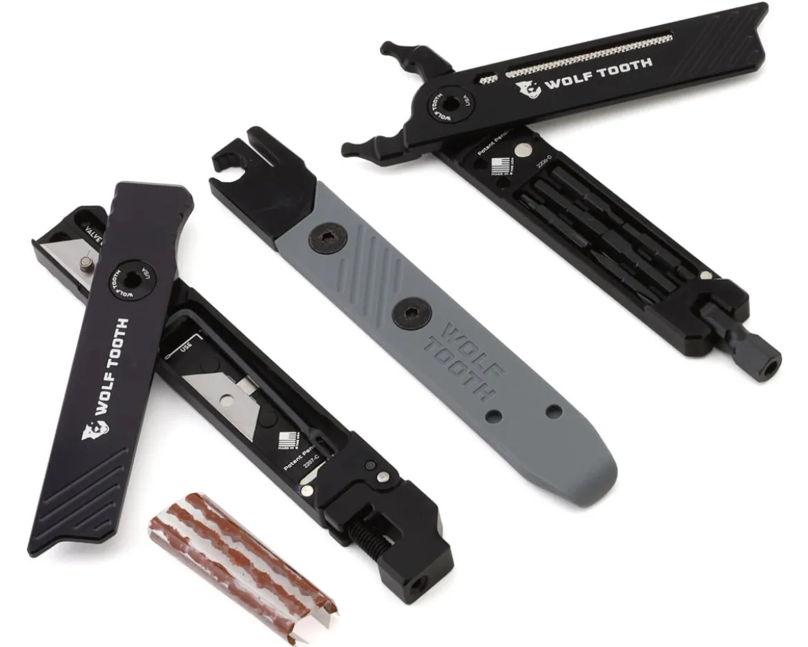 Wolf Tooth Components 8-Bit Kit Two Multi-Tool (Black) (21 Functions)