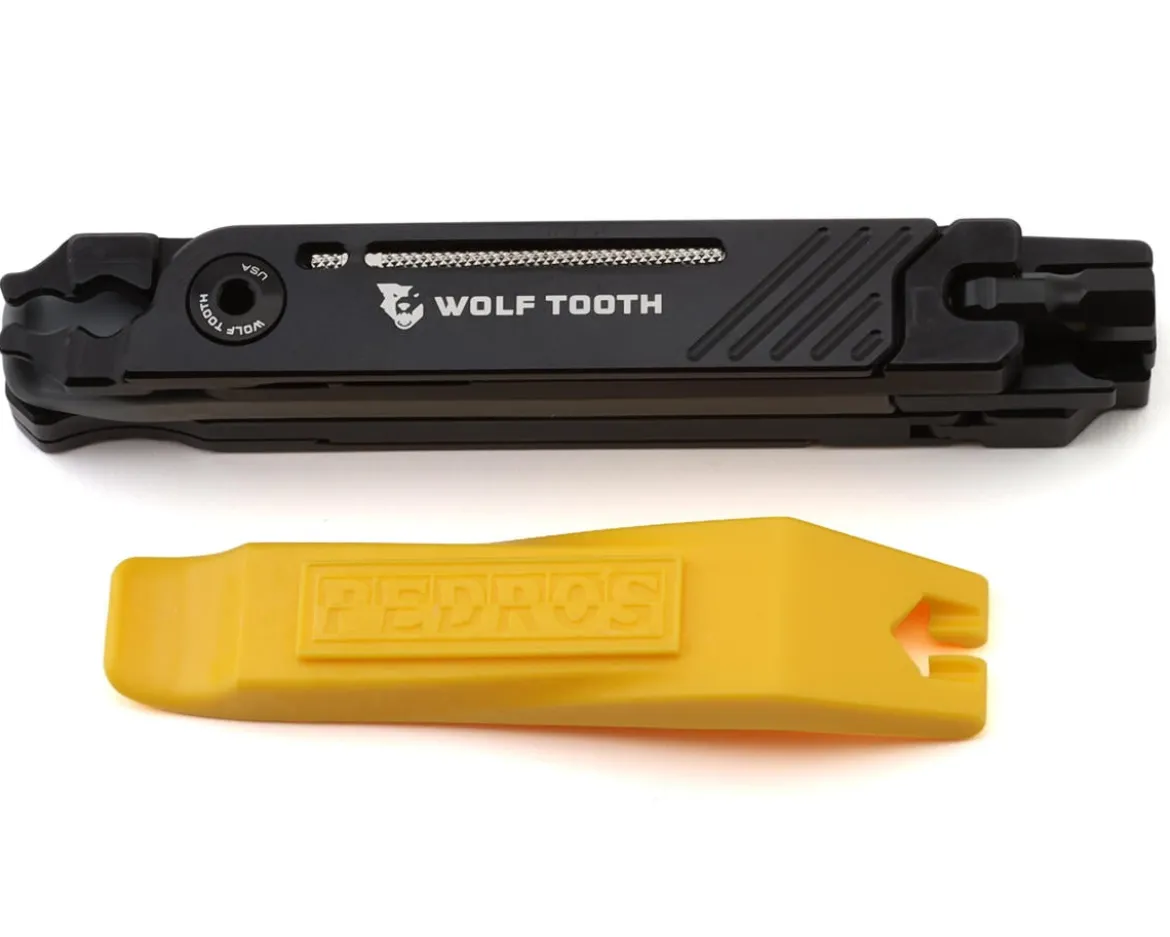 Wolf Tooth Components 8-Bit Kit Two Multi-Tool (Black) (21 Functions)