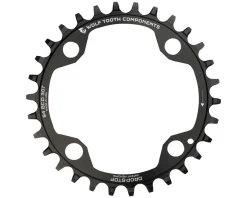 Wolf Tooth Components 4-Bolt Chainring (Black) (94mm BCD) (Drop-Stop A) (Single) (32T) (SRAM XO1, X1, GX, NX)