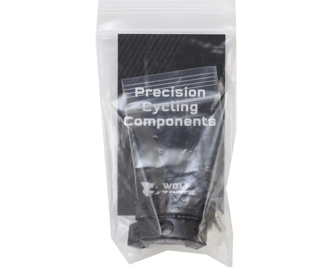 Wolf Tooth Components B-RAD Double Bottle Cage Adapter (Black)