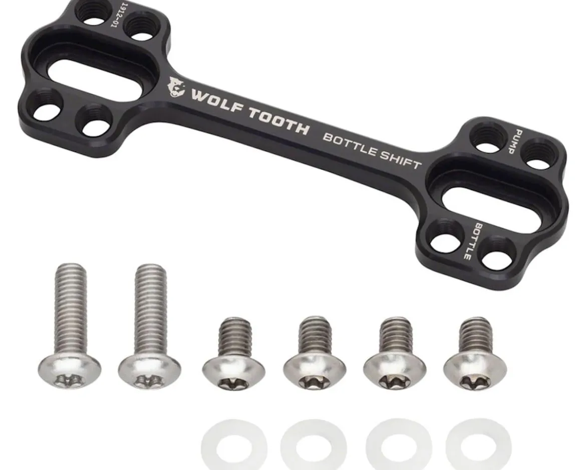 Wolf Tooth Components B-RAD Bottle Shift (Black)