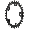 Wolf Tooth Components CAMO Aluminum Elliptical Chainring (Black) (Drop-Stop ST) (Single) (32T)