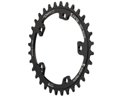 Wolf Tooth Components CAMO Aluminum Elliptical Chainring (Black) (Drop-Stop ST) (Single) (32T)