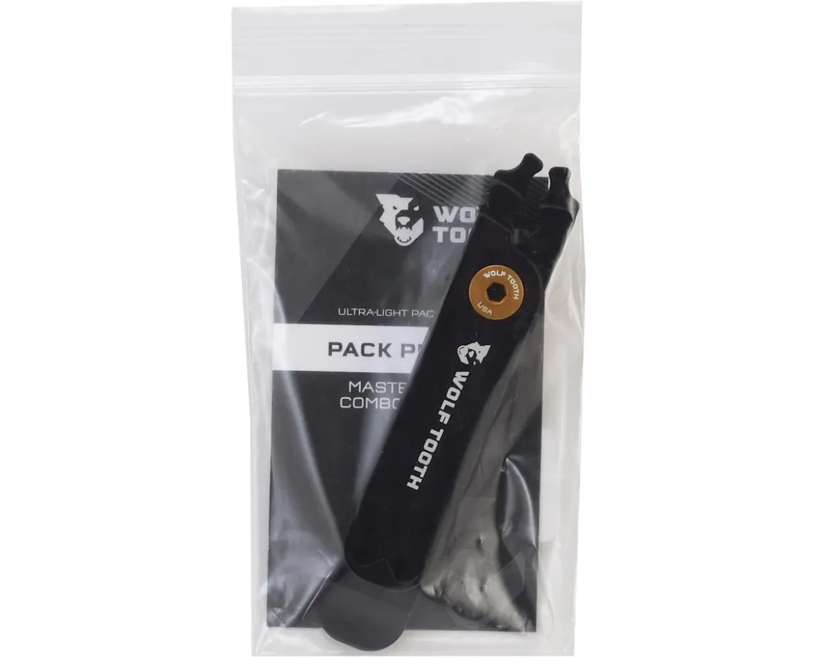 Wolf Tooth Components Master Link Combo Pliers (Black/Gold Bolt)