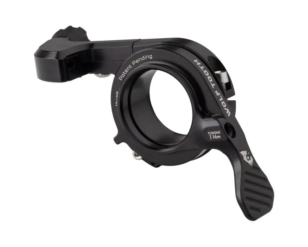 Wolf Tooth Components ReMote BarCentric Dropper Lever (Black) (22.2mm Clamp)