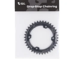 Wolf Tooth Components Shimano GRX Chainring (Black) (Drop-Stop B) (Single) (38T) (110mm Asym. BCD)