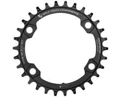 Wolf Tooth Components Shimano Chainring (Black) (XT 8000/SLX M7000) (Drop-Stop A) (Single) (30T) (96mm BCD)