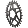 Wolf Tooth Components SRAM Direct Mount Elliptical Chainring (Black) (Drop-Stop A) (Single) (0mm Offset) (32T)
