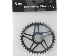 Wolf Tooth Components SRAM 8-Bolt Direct Mount Elliptical Chainring (Black) (Drop-Stop B) (Single) (6mm Offset) (38T)