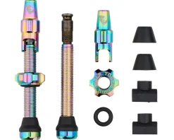 Wolf Tooth Components Tubeless Valve Stem Kit For Clik Valve (Oil Slick) (44mm)