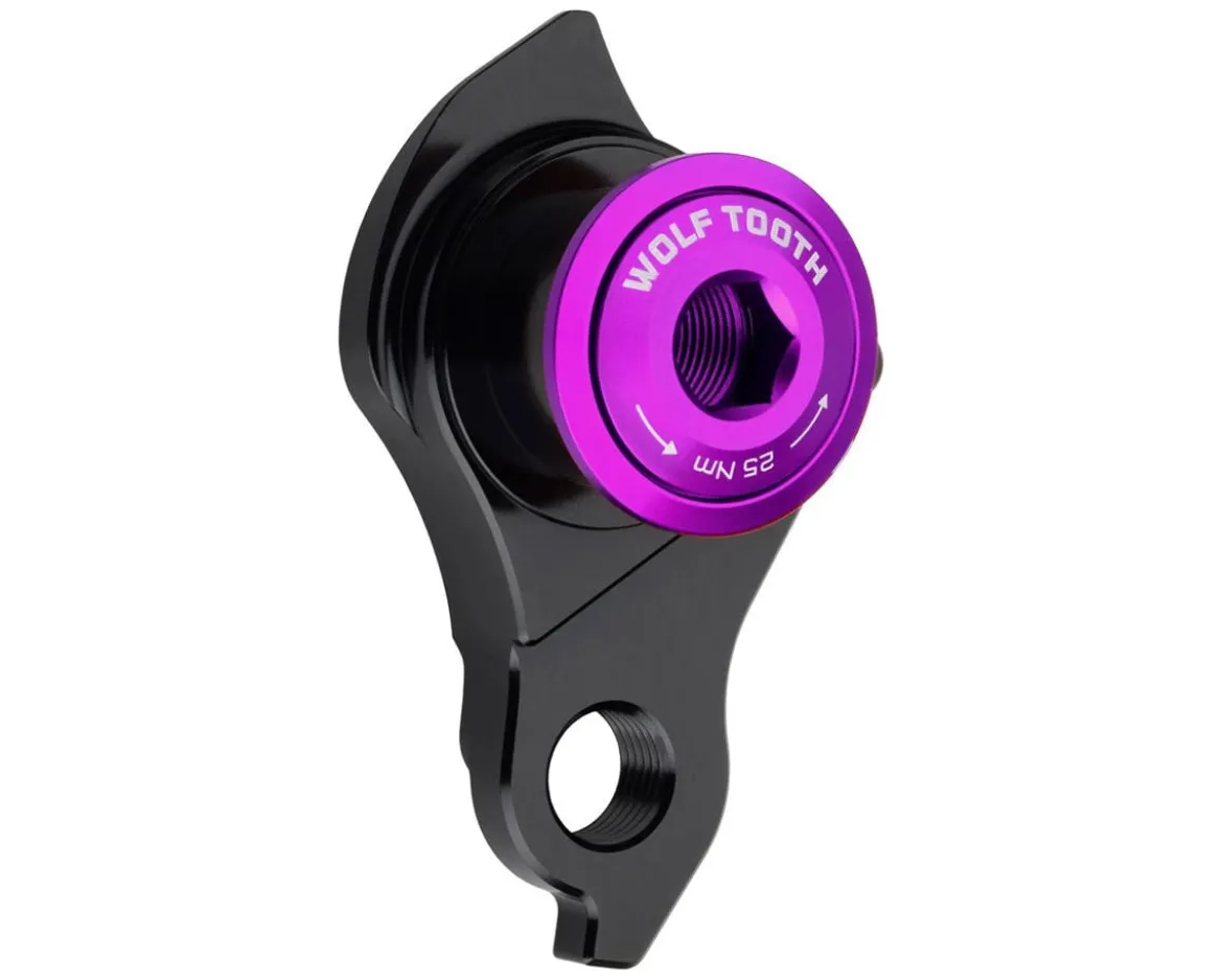 Wolf Tooth Components Universal Derailleur Hanger (Ultraviolet Purple) (UDH)