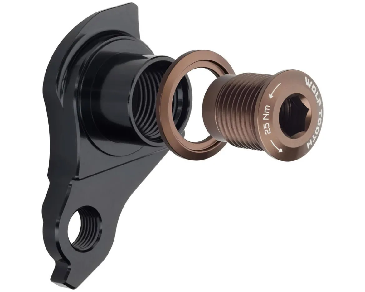 Wolf Tooth Components Universal Derailleur Hanger (Espresso) (UDH)