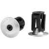 Wolf Tooth Components Alloy Bar End Plugs (Raw Silver)
