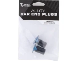 Wolf Tooth Components Alloy Bar End Plugs (Blue)