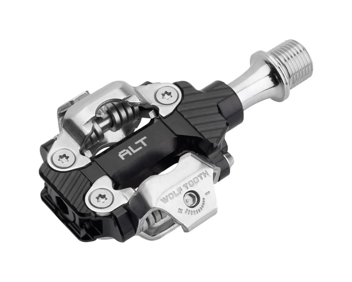 Wolf Tooth Components ALT XC Clipless Pedals (Black) (Shimano SPD)