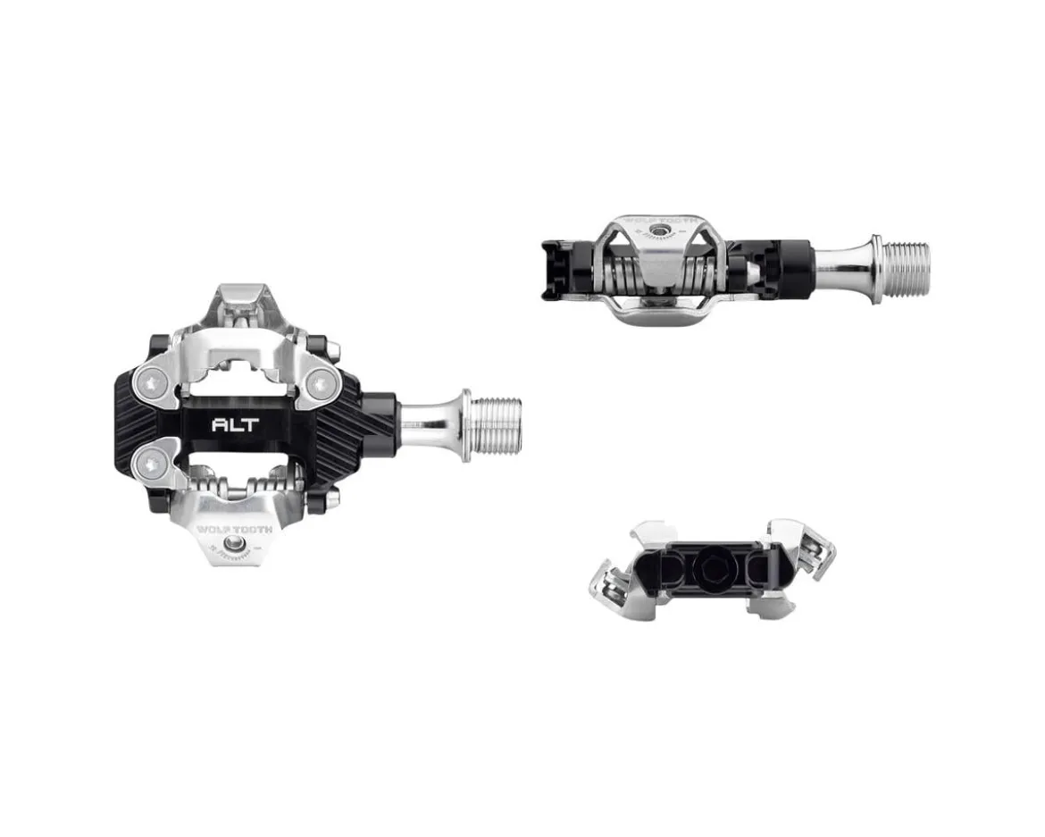 Wolf Tooth Components ALT XC Clipless Pedals (Black) (Shimano SPD)