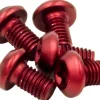 Wolf Tooth Components CAMO Chainring Bolt Kit (Red)