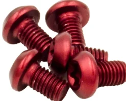 Wolf Tooth Components CAMO Chainring Bolt Kit (Red)